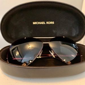 Michael Kors Stella Aviator Sunglasses 68mm